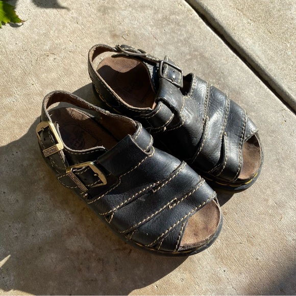 SOLD vintage dr marten sandals *black - Picture 5 of 6